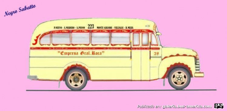 Chevrolet Load Master - La Maravilla - Gral. Roca
Línea 223 (Prov. Buenos Aires), interno 28
