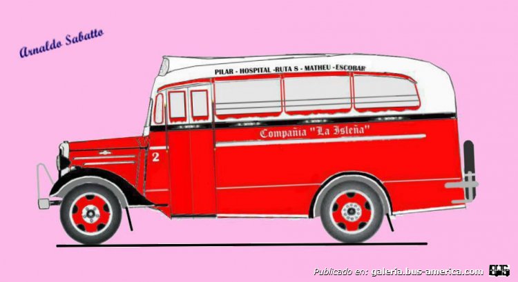 Chevrolet Master - La Maravilla - La Isleña
Línea 1 (Pdo. Escobar), interno 2
