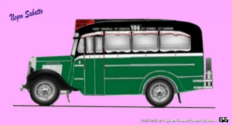 International - Galbiatti & Fracchia - Colectiveros Unidos
Línea 106 (Buenos Aires), interno 4
