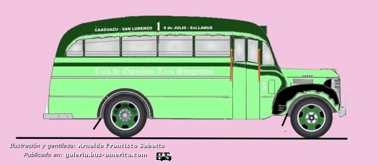 Dodge - Agosti - Tres Sargentos
Línea 1 (Pdo. de Lanús), interno 5
