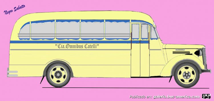 Oldsmobile - Agosti - Cia. Omnibus Castelli
Línea 41 (Pdo. Lomas de Zamora)
