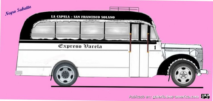 Chevrolet Master - Agosti - Exp. Varela
Línea 2 (Pdo. F.Varela), interno 1
