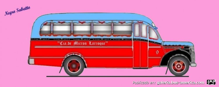 Chevrolet AK - Agosti -  Cía. Micro Larroque
Línea 22 (Pdo. Lomas de Zamora), interno 9

Los invito a conocer la historia de esta carrocería en:
[url=https://www.bus-america.com/ARcarrocerias/Agosti/Agosti-histo.php]Historia de Carpitnería y Carrocería A. y C. Agosti[/url]
