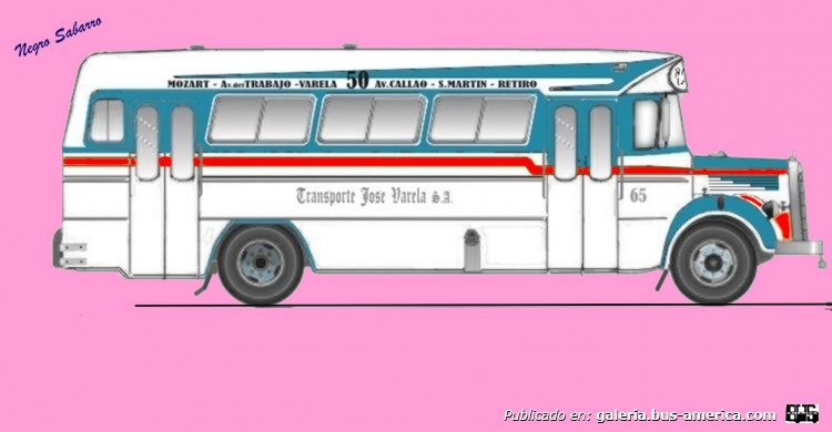 Mercedes-Benz LO 911 - Ala - Varela
Línea 50 (Buenos Aires), interno 65
