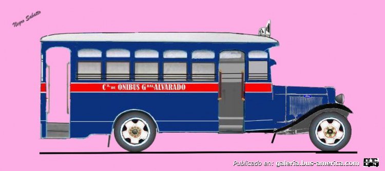 Ford V8 - Vaccaro - Gral. Alvarado
Línea 1 (Mar del Plata) 
