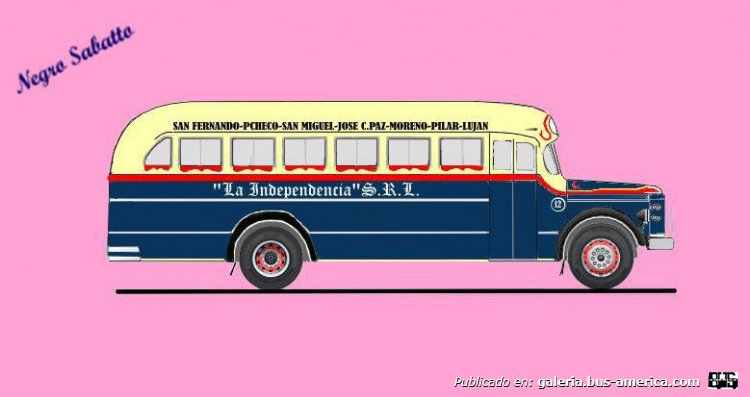 Volvo Titán - Vicente Fontana - La Independencia
Línea 203 (Prov. Buenos Aires), interno 12
