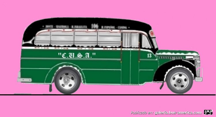 Chevrolet - El Cóndor - CUSA
Línea 106 (Buenos Aires), interno 13
