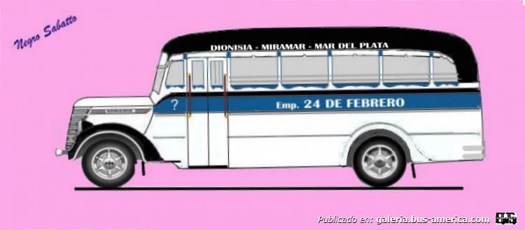 International D - Decaroli Hnos. - 24 de Febrero
Línea P59 (Prov. Buenos Aires)
[Luego 259]
