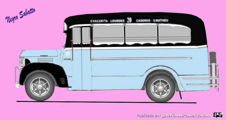 Fargo - El Trébol - Línea 20
Línea 20 (Buenos Aires), interno 38
