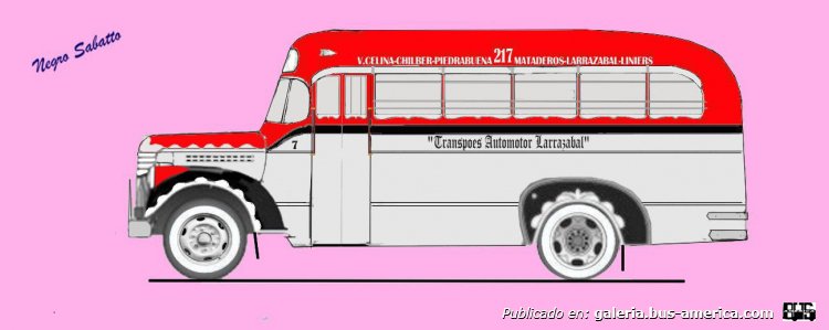 Chevrolet AK - FACA - Larrazabal
Línea 217 (Buenos Aires), interno 7
