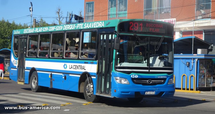Mercedes-Benz OF 1621 - Italbus Bello - La Central
AE 611 KU
[url=https://bus-america.com/galeria/displayimage.php?pid=53472]https://bus-america.com/galeria/displayimage.php?pid=53472[/url]

Línea 291 (Prov. Buenos Aires), interno 34
