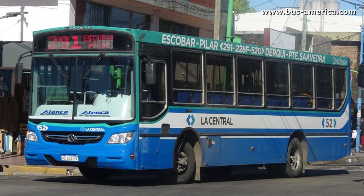 Mercedes-Benz OF 1621 - Italbus Bello - La Central
AE 633 NA
[url=https://bus-america.com/galeria/displayimage.php?pid=53474]https://bus-america.com/galeria/displayimage.php?pid=53474[/url]

Línea 291 (Prov. Buenos Aires), interno 52
