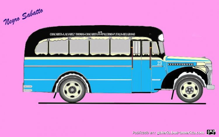 Chevrolet AK - La Industria - Bernardino Rivadavia
Línea 113 (Buenos Aires), interno 23
