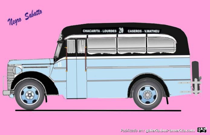 Chevrolet Master - Liviero & Peressini - Línea 20
Línea 20 (Buenos Aires), interno 13
