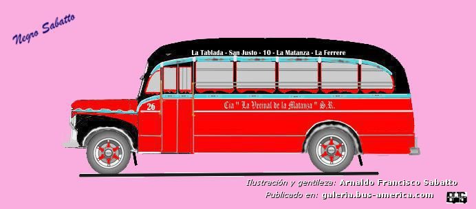Studebaker - Martín - La Vecinal De La Matanza
Línea 10 (Pdo. La Matanza), interno 26
