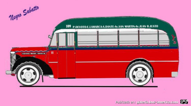 GM - Martin - Nueve de Julio
Línea 109 (Buenos Aires), interno 11
