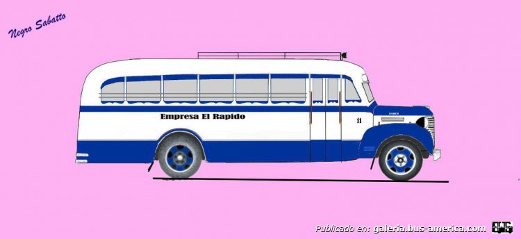 Plymouth - Martin - El Rápido
Línea 124 (Prov. Buenos Aires), interno 11
