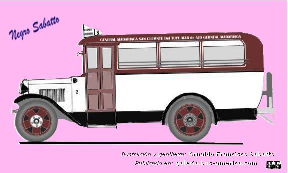 Chevrolet - Mattaruchi - Exp. Mar de Ajó
Línea 8 (Pdo. Gral. Madariaga), interno 2
