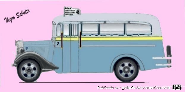 Ford V8 - La Maravilla - Línea 46
Línea 46 (Buenos Aires), interno 7
