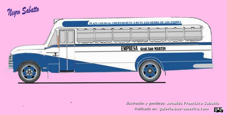 Chevrolet Loadmaster - Rusca - Gral. San Martín
Línea 7 (Mar del Plata), interno 3
