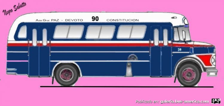 Mercedes-Benz LO 1114 - El Indio - Obispo San Alberto
Línea 90 (Buenos Aires), interno 59

