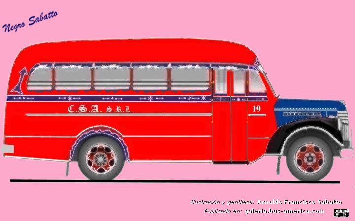 Chevrolet - La Favorita - CHA
Línea 11 (Pdo. Lomas de Zamora), interno 19
