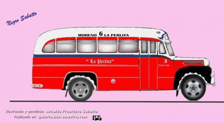 Ford V8 - La Favorita - La Perlita
Línea 6 (Pdo. Moreno), interno 3
