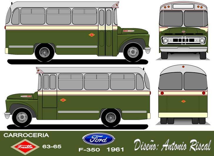 Ford F-350 - Franklin
Dibujo: Antonio Riscal

Puede conocer la historia de esta carrocera en: [url=https://www.bus-america.com/CHcarrocerias/Franklin/Franklin-histo.php]Historia de carrocerías Franklin[/url]
